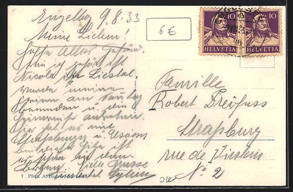 Cartoline postali: Engelberg, Pension-Restaurant Waldhaus B – Usato da Berlin venduto da bartko-reher 1