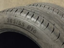2x Sommerreifen Esa Tecar 205/55 R16 - 6MM - DOT 0123