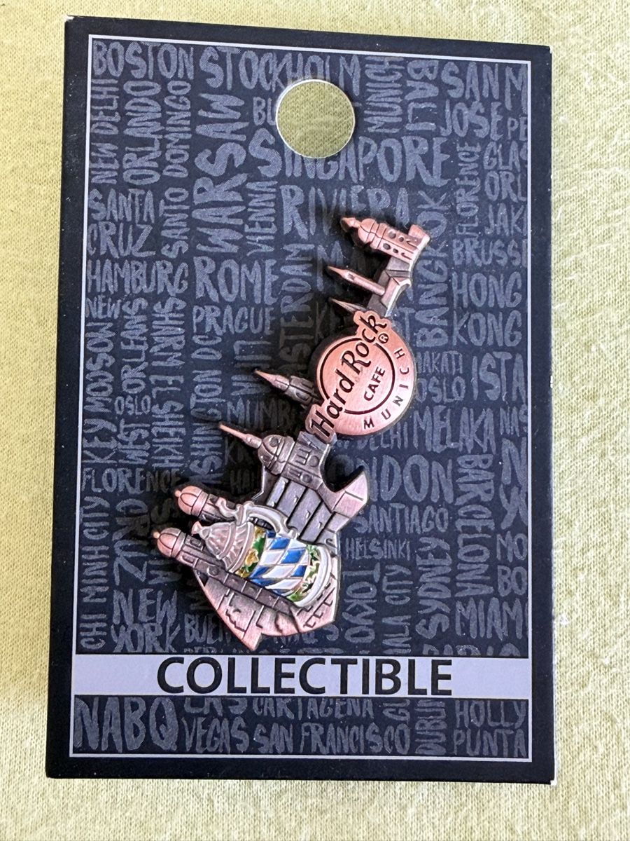 Broschen & Nadeln: Pin’s Hard Rock Café Munich – Neu und originalverpackt aus Evilard von fre_tn86