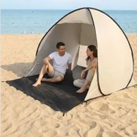 Strandmuschel Pop-up Zelt UV Schutz leicht