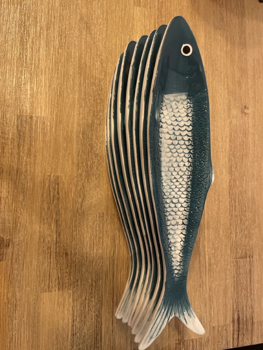 Piatti: Teller in Fischform 8Stk. – Usato da Zürich venduto da illuminari 1