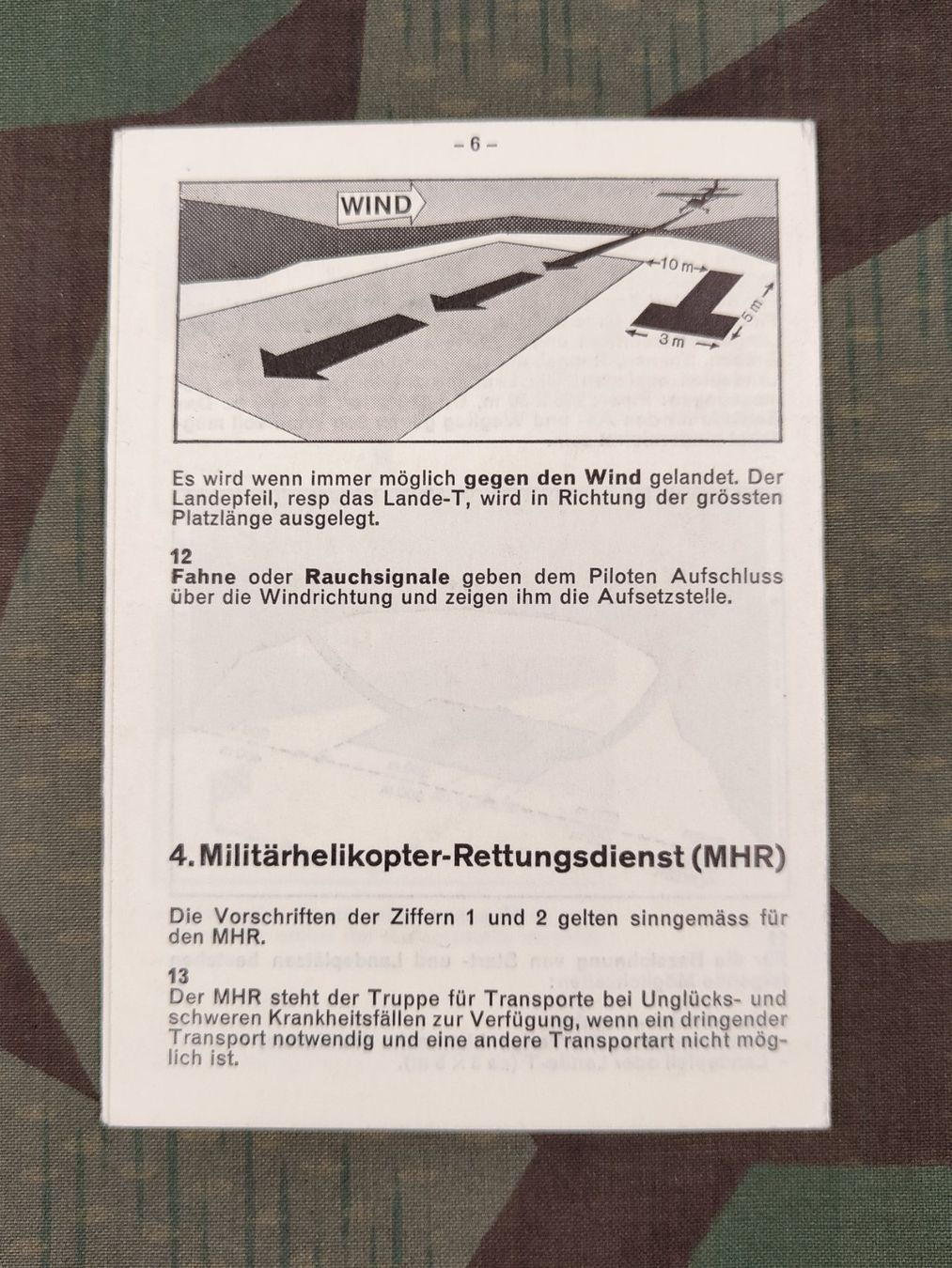 Schweizer Armee Uniformi: Reglement 56.5 d, Heli und L Flz, 1969 – Usato da Bauma venduto da SwissMilitaria 1