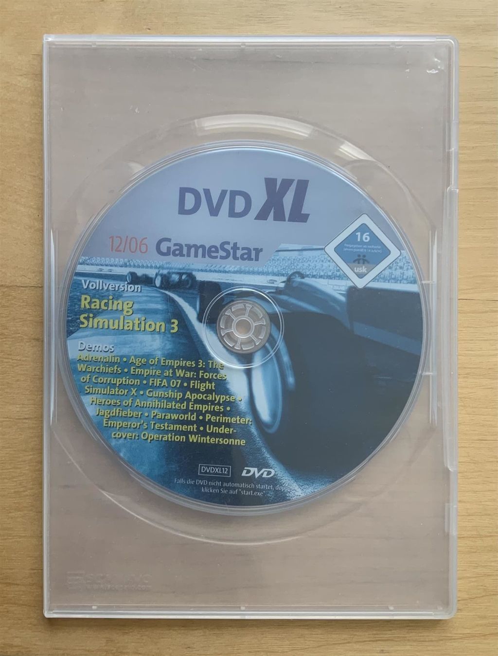 Giochi: Racing Simulation 3 GameStar XL DVD – Usato da Volketswil venduto da markdenzler