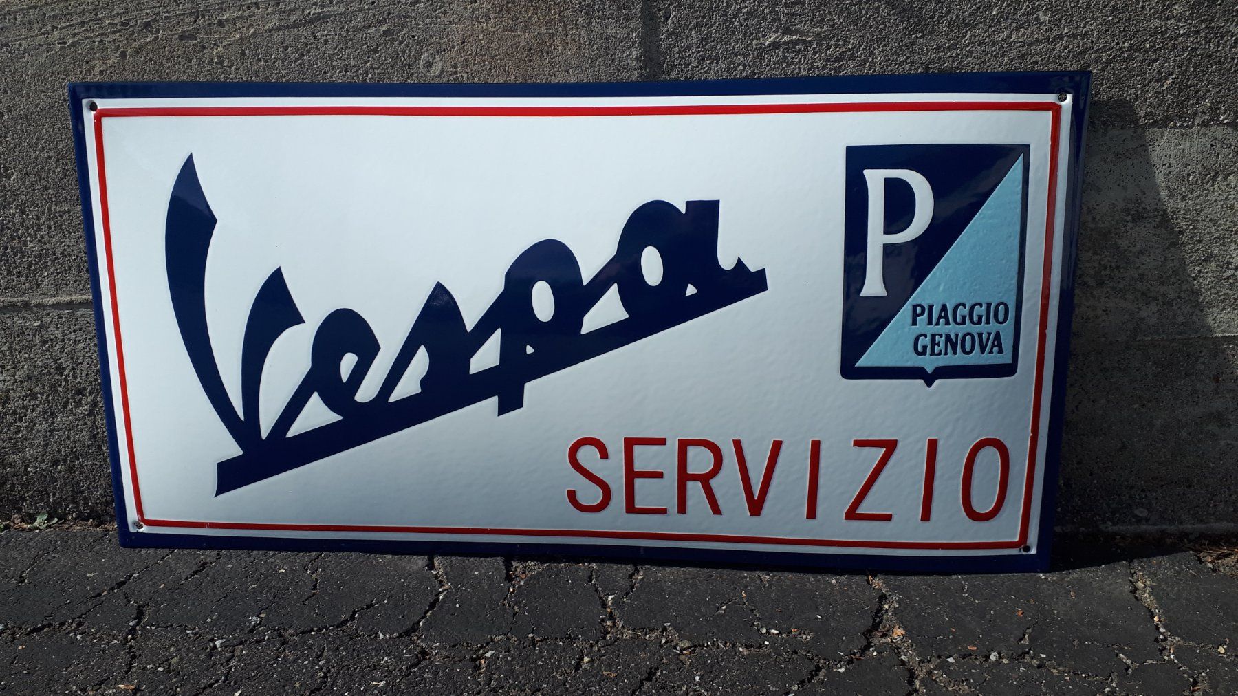 Ecriteaux: Emailschild Vespa – D'occasion à Zürich par timbuktu03