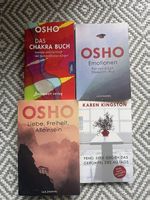 4 Osho und Karen Kingston Taschenbücher gebrauchter Zustand