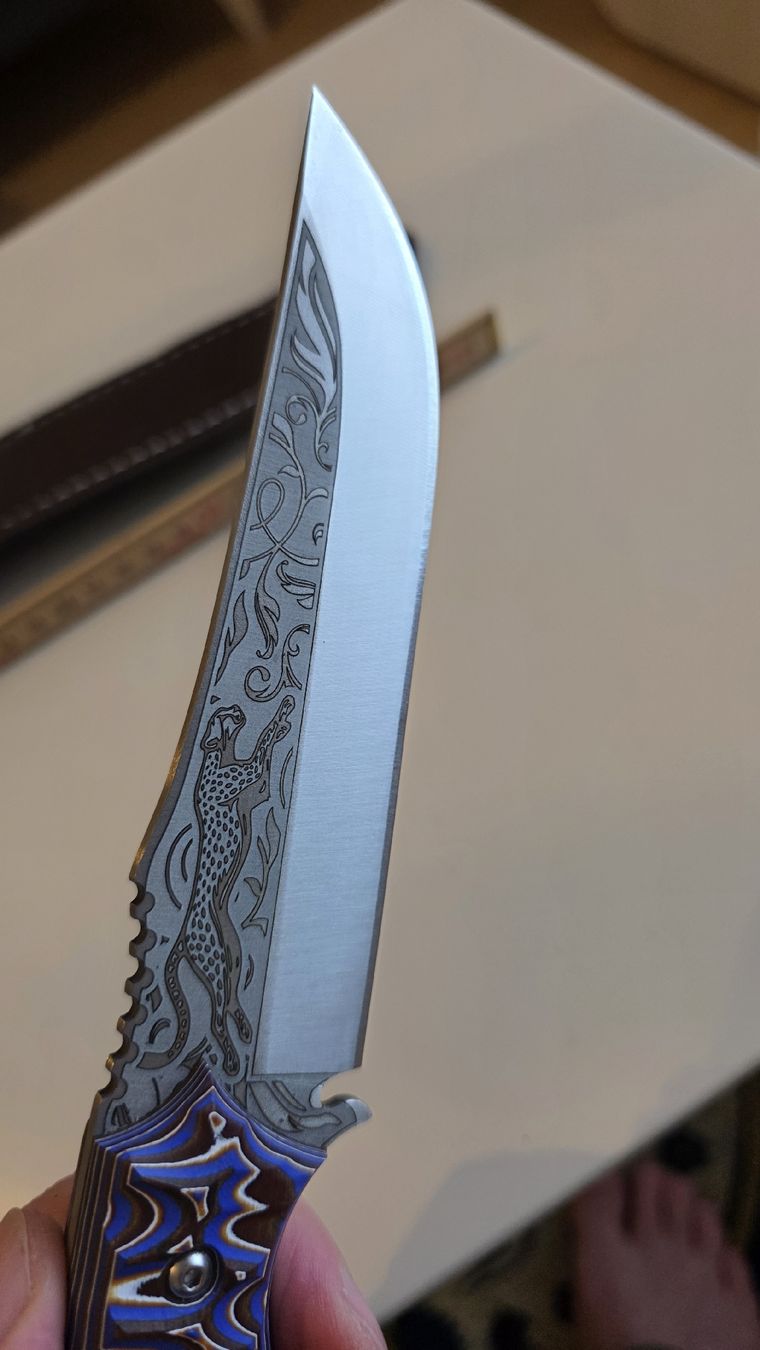Accessoires: Handgefertigtes Jagdmesser. – Neuf avec emballage d'origine à St. Margrethen SG par Duezenli61 3