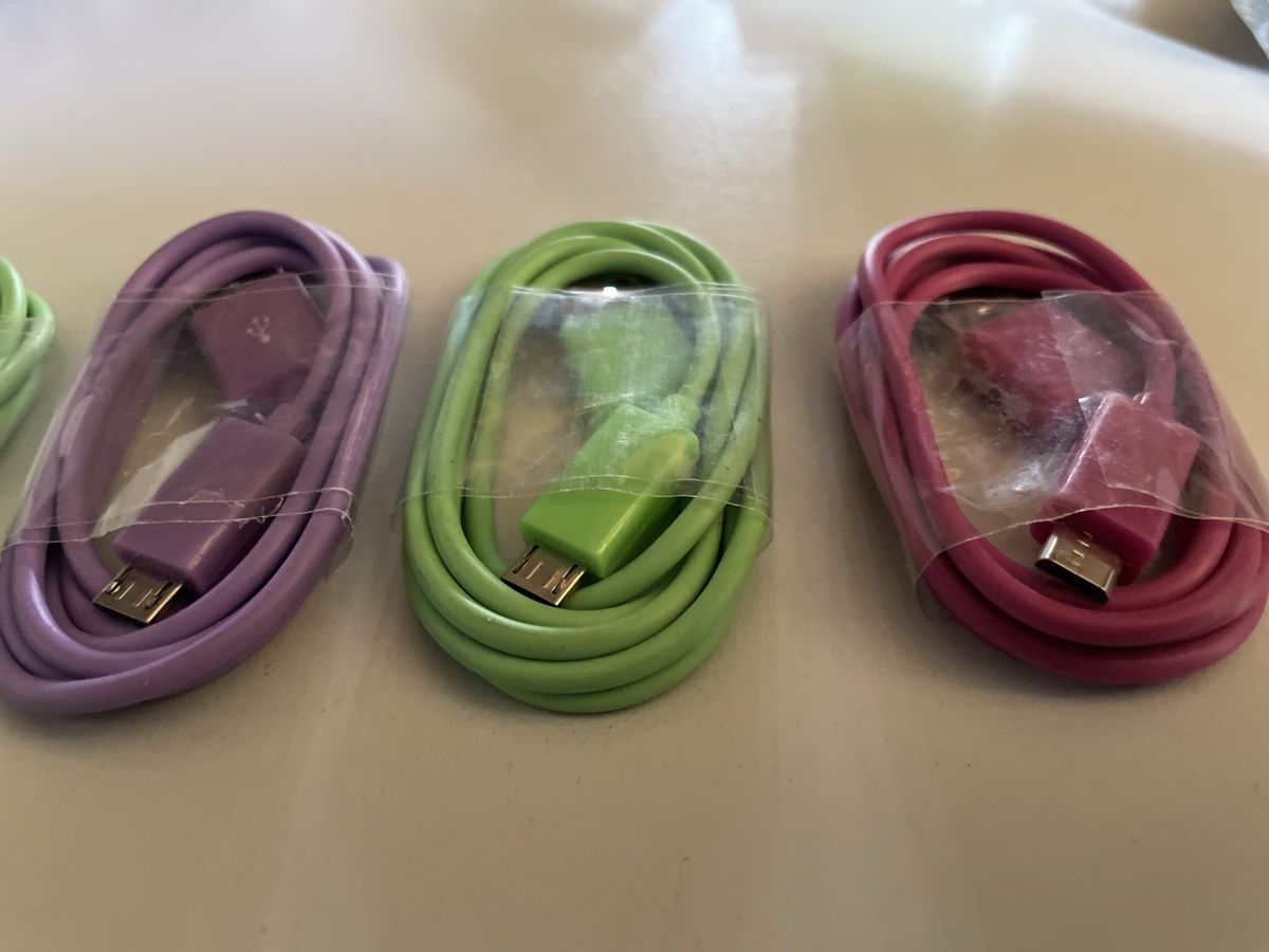 Samsung Cavi: 5 câbles USB multicolores micro USB 🍟 neuf – Nuovo e nell'imballaggio originale da Denges venduto da Ricautomotive 2