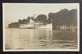 AK Schiff STADT ZÜRICH 1920