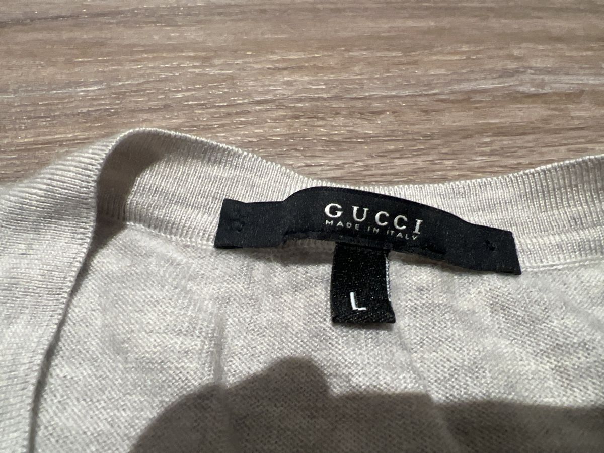 Gucci Pulls & Sweat-shirts: Stylischer Gucci Herrenpullover, Grösse L – D'occasion à Lampenberg par boom_123 1