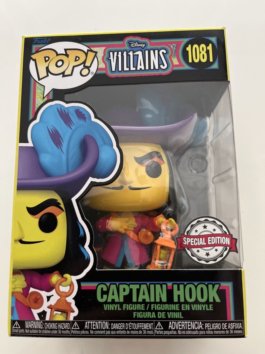 Funko Statuette: Funko Pop! Disney Captain Hook #1081 – Nuovo e nell'imballaggio originale da Yverdon-les-Bains venduto da vin_95zk