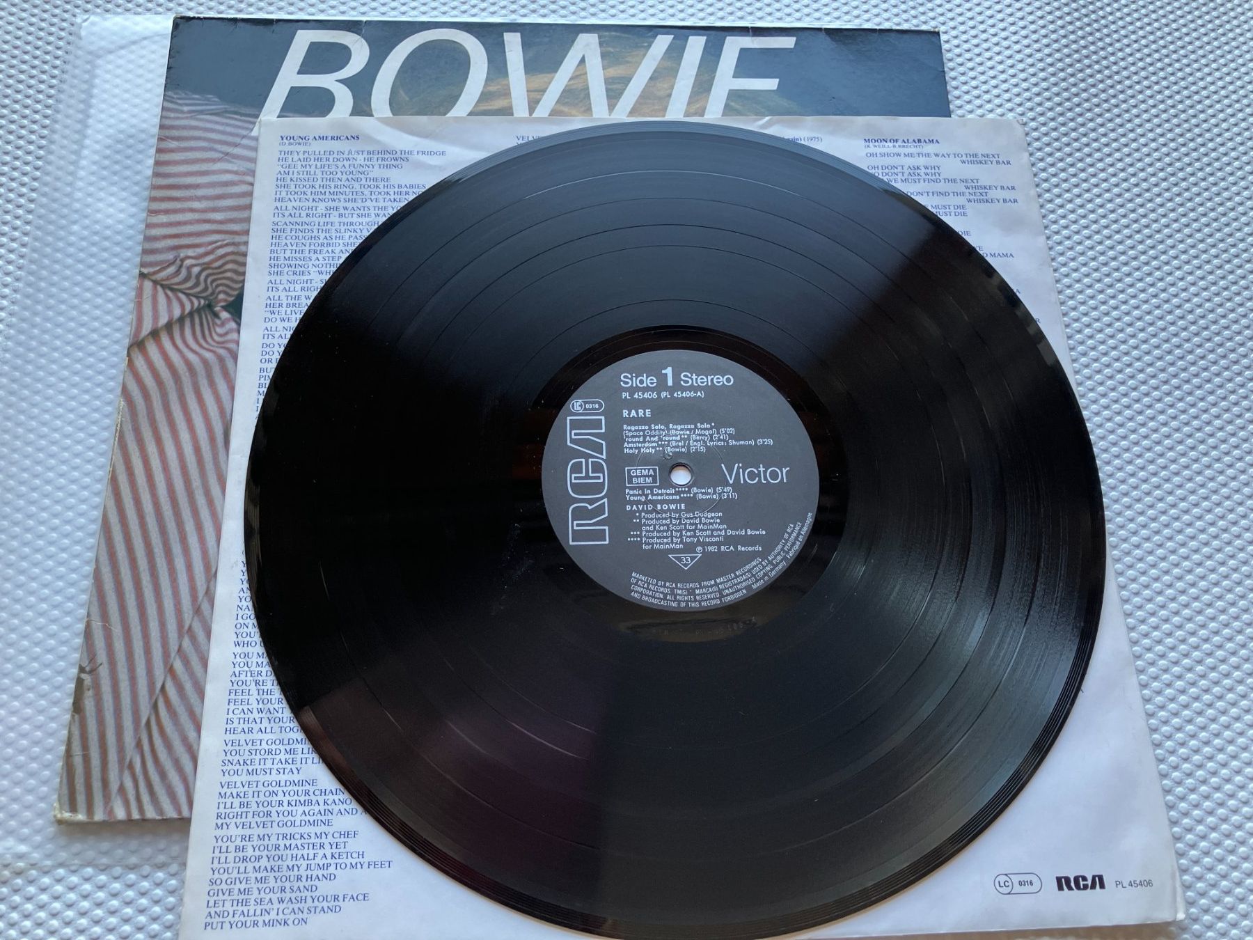 Vinyles: David Bowie – D'occasion à Aarwangen par Jukebox3 6