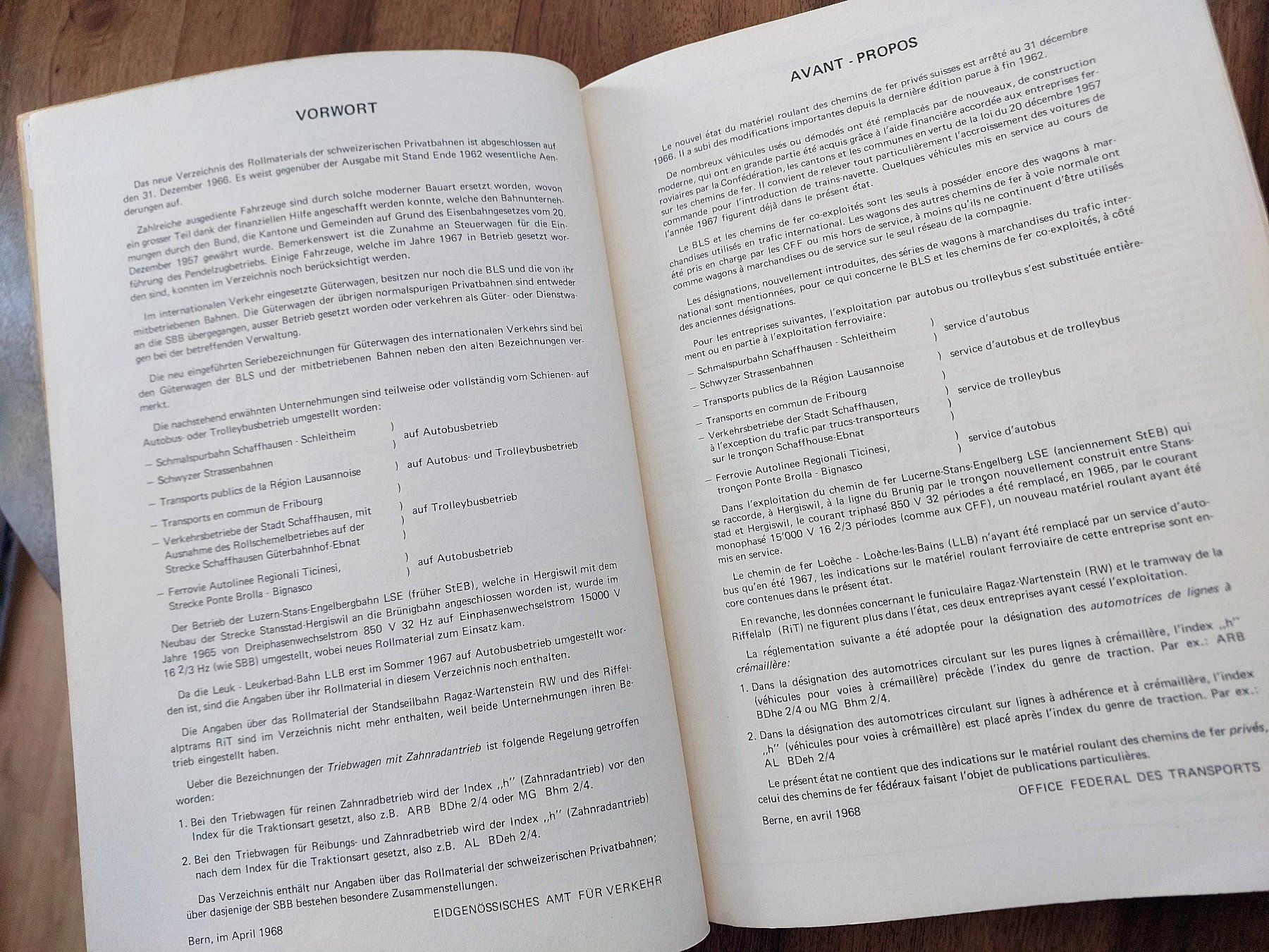 Livres: Verzeichnis Rollmaterial Schweizer Privatbahnen 1966 – D'occasion à Schönenwerd par Steidi 1