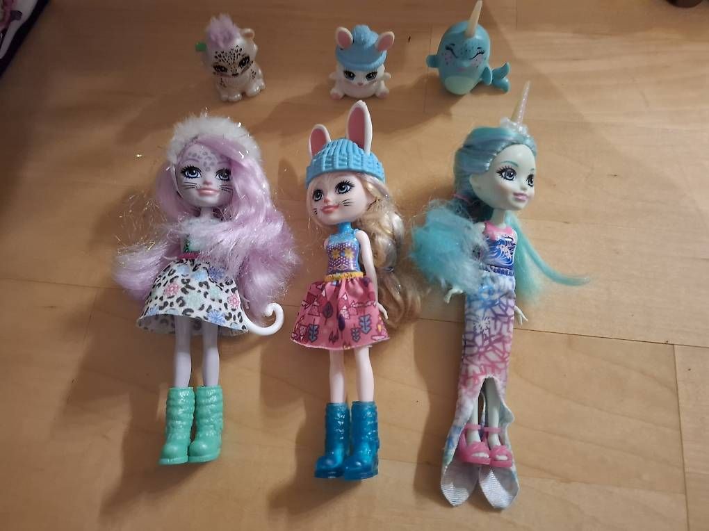 Bambole: Winterset Enchantimals Barbies – Usato da Utzenstorf venduto da MvHagen 3