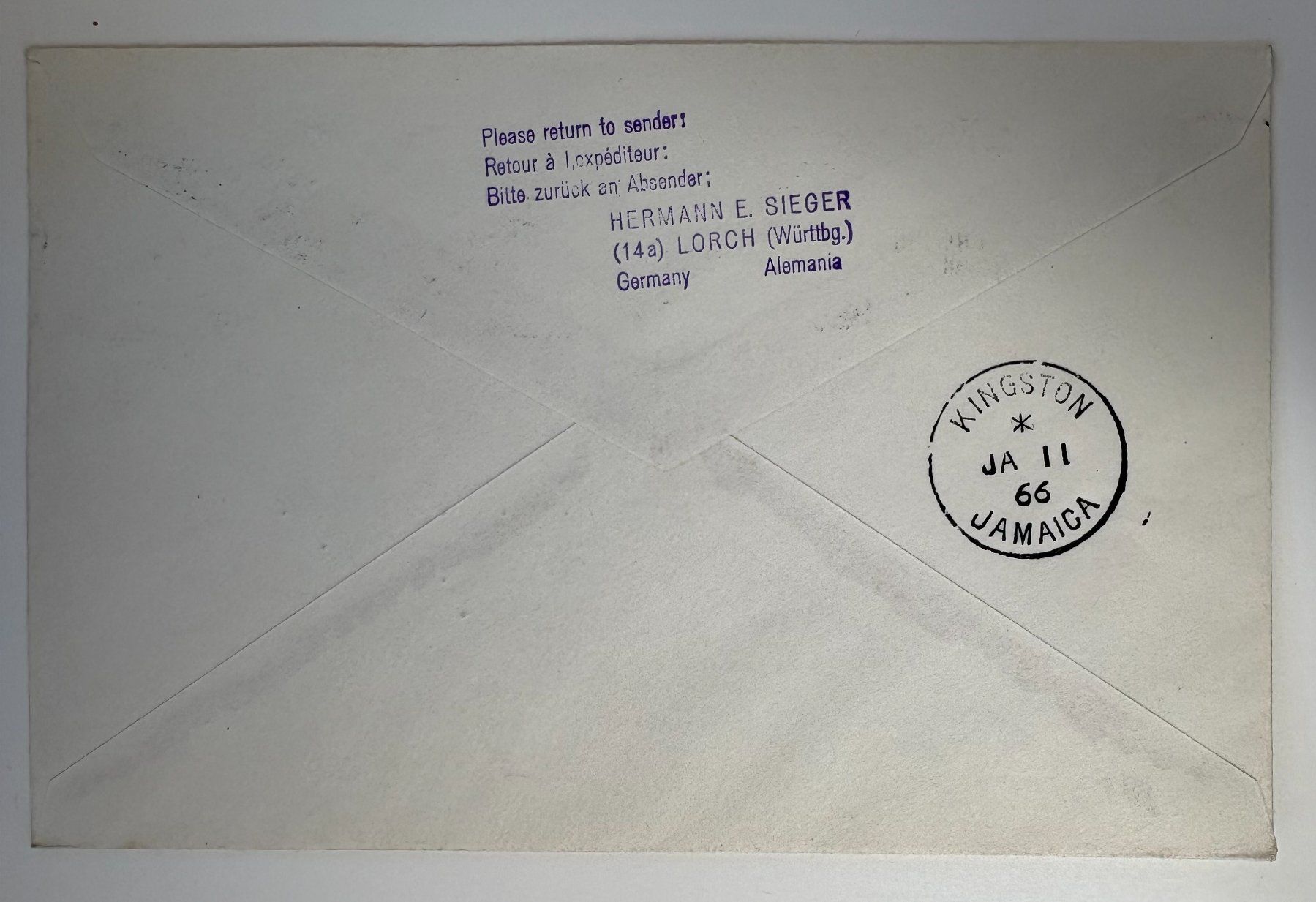 Tous les timbres: LUFTHANSA 1966 – D'occasion à Ostermundigen par wini63 1