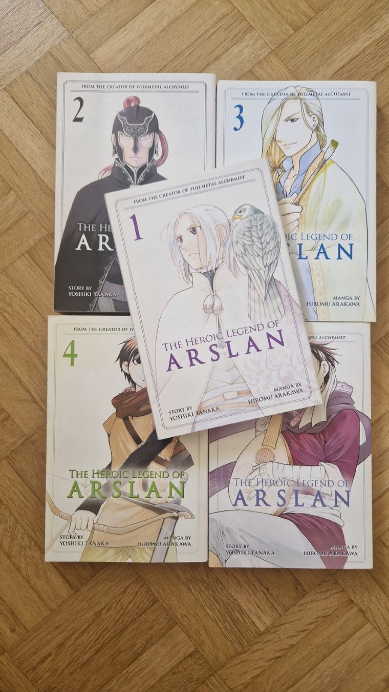 Fumetti: Manga "Arslan" Band 1-5 – Usato da Zürich venduto da Kaname_Madoka 1