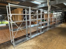 527 Lagerregal L=800cm T=42cm H=200cm aus Liquidation