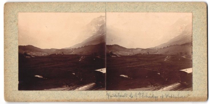 Fotografie & Manifesti: Stereo-Fotografie Grindelwald, Teilansic – Usato da Berlin venduto da bartko-reher