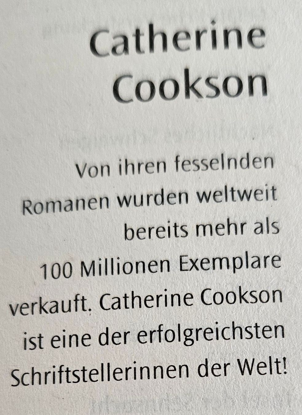 Libri: 9 Catherine Cookson Romane – Usato da St. Gallen venduto da Patrizia0711 3