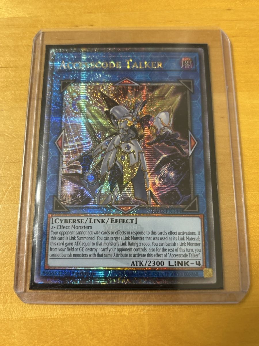 Yugioh Carte collezionabili: Yu-Gi-Oh! Accesscode Talker - Selten - Top Zustand! QCSCR – Usato da Speicherschwendi venduto da YugisKartenKammer