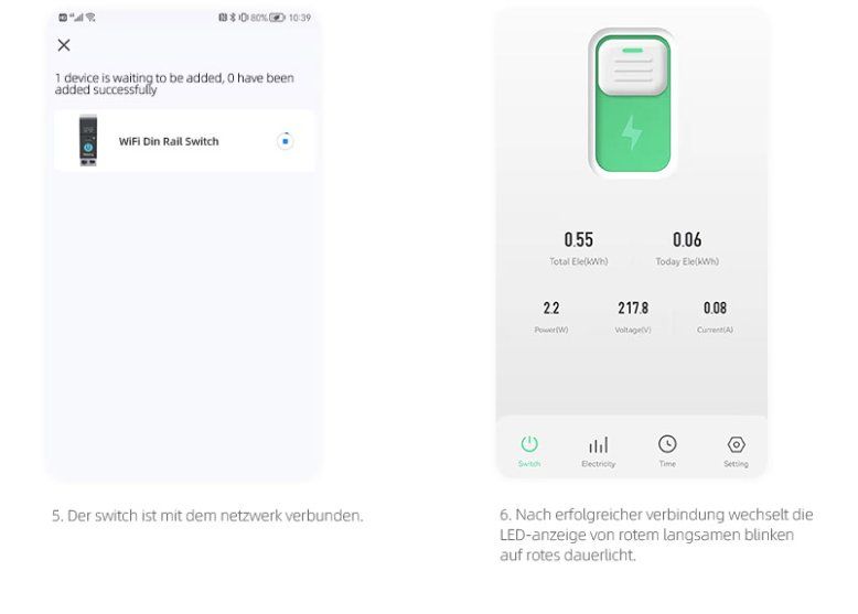 Schalter: Universal Smart WIFI Schalter Mit Metering 16A – Neu und originalverpackt aus Châtelaine von topshop.switzerland 9