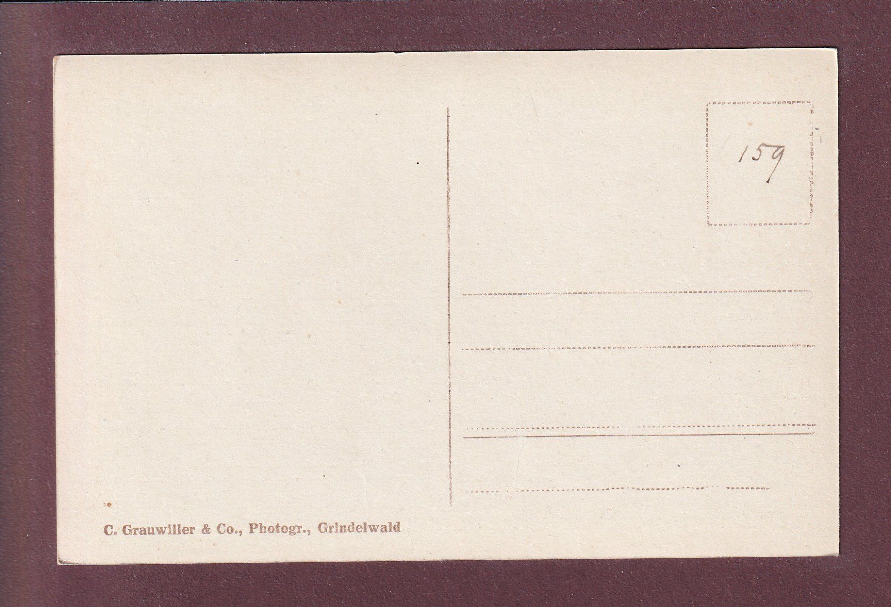 Cartoline postali: Hotel GROSSE SCHEIDEGG - Kühe – Usato da Pully venduto da nicecards 1