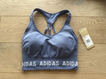 New Adidas Aeroknit Sports Bra, S