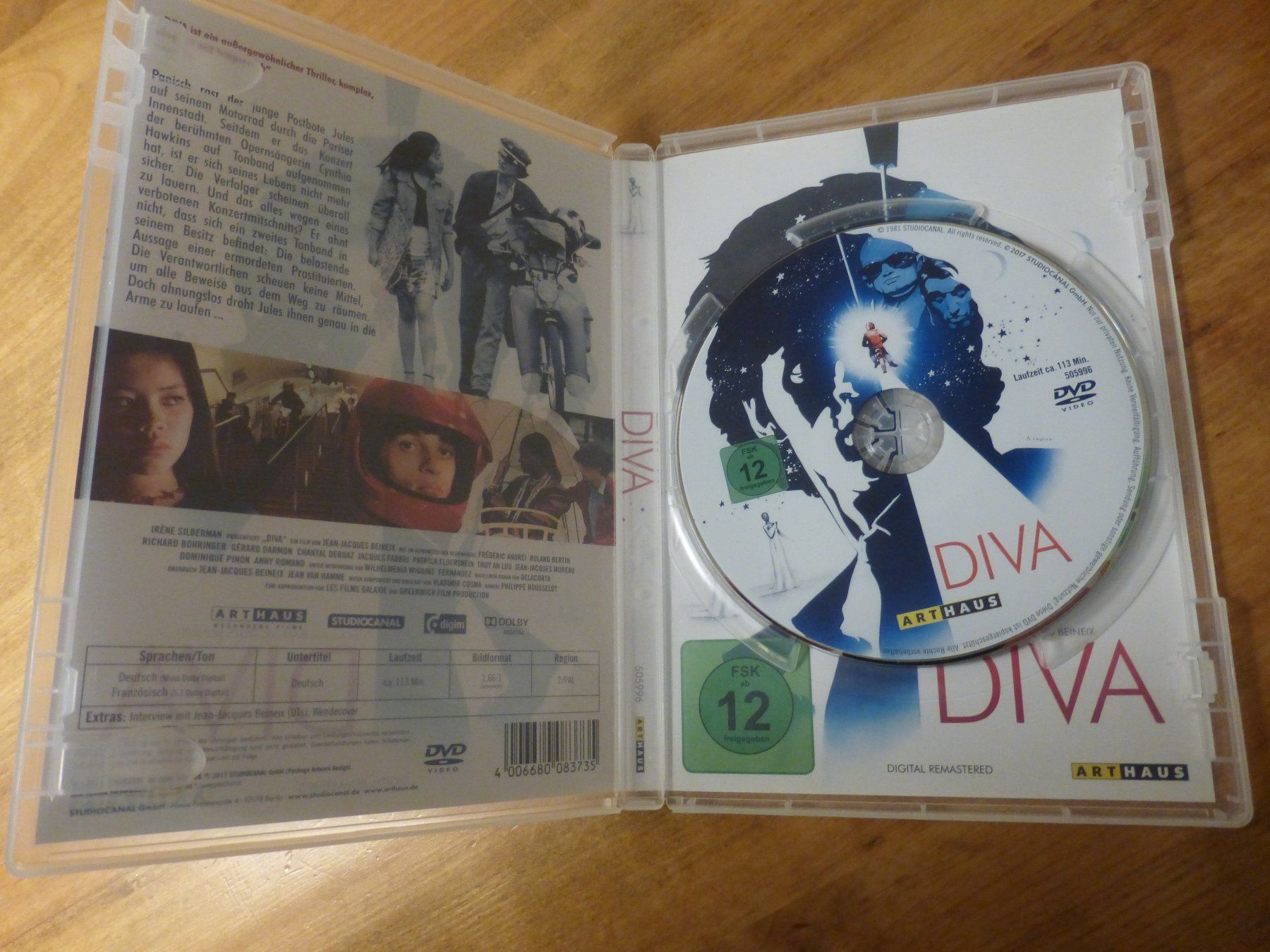 Tutti i DVDs: Diva Thriller DVD – Usato da Zumikon venduto da psisound 5