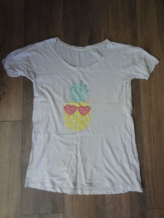 T-shirt de nuit femme motif ananas taille M ellen amber
