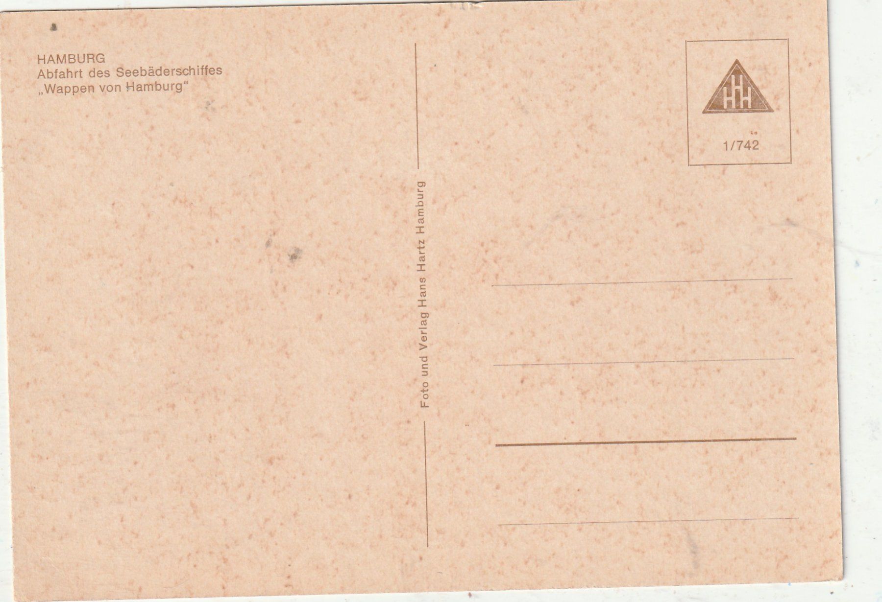Cartoline postali: Hamburg Schiffen – Usato da Lumbrein venduto da made02 1