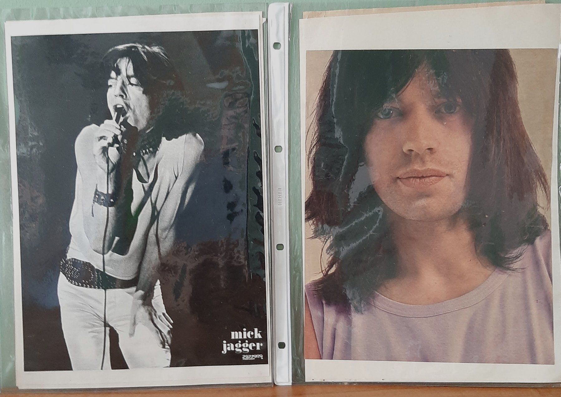 Riviste & Magazine: Original Heftseiten Rolling Stones, Mick Jagger – Usato da Zürich venduto da 2bis 3