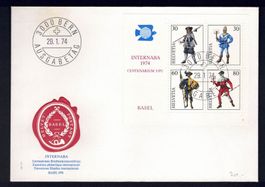 Sammlung CH Ersttagsbriefe 1974