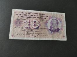 Schweiz 1969, 10 Franken