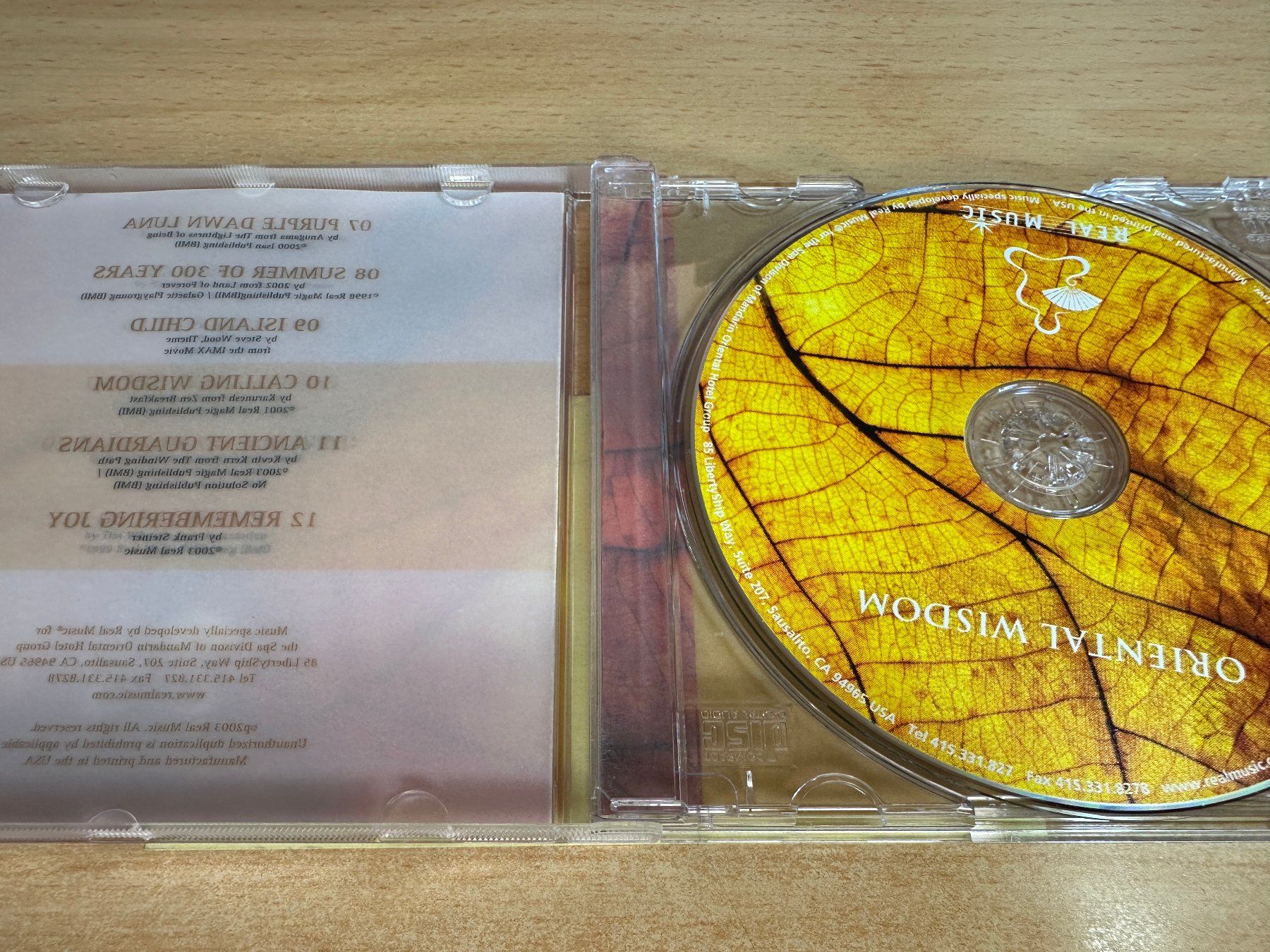 CD: M4 Various – Oriental Wisdom I – Usato da Rikon im Tösstal venduto da Alpenmutz 2