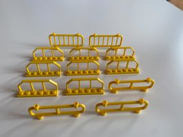 LEGO - VERSCHIEDENE - GELBE - ABSPERGITTER