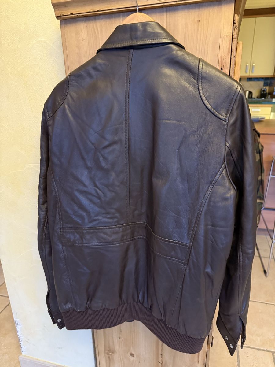 Giacche: Blouson cuir homme – Usato da Commugny venduto da Flamantrose77 1
