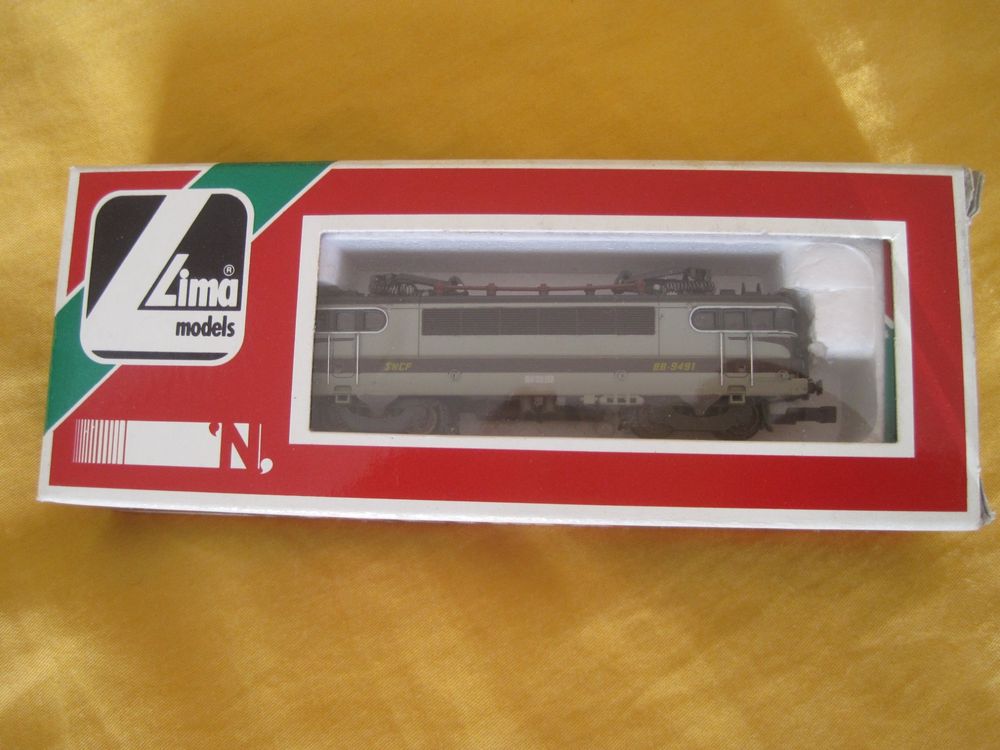 Locomotive électrique LIMA HO BB 9491 SNCF - Analogique - Bon état