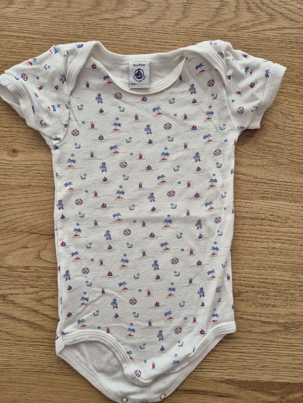 Petit Bateau Biancheria intima: Body Petit Bateau, taille 18 mois – Usato da Genève venduto da Dessmore