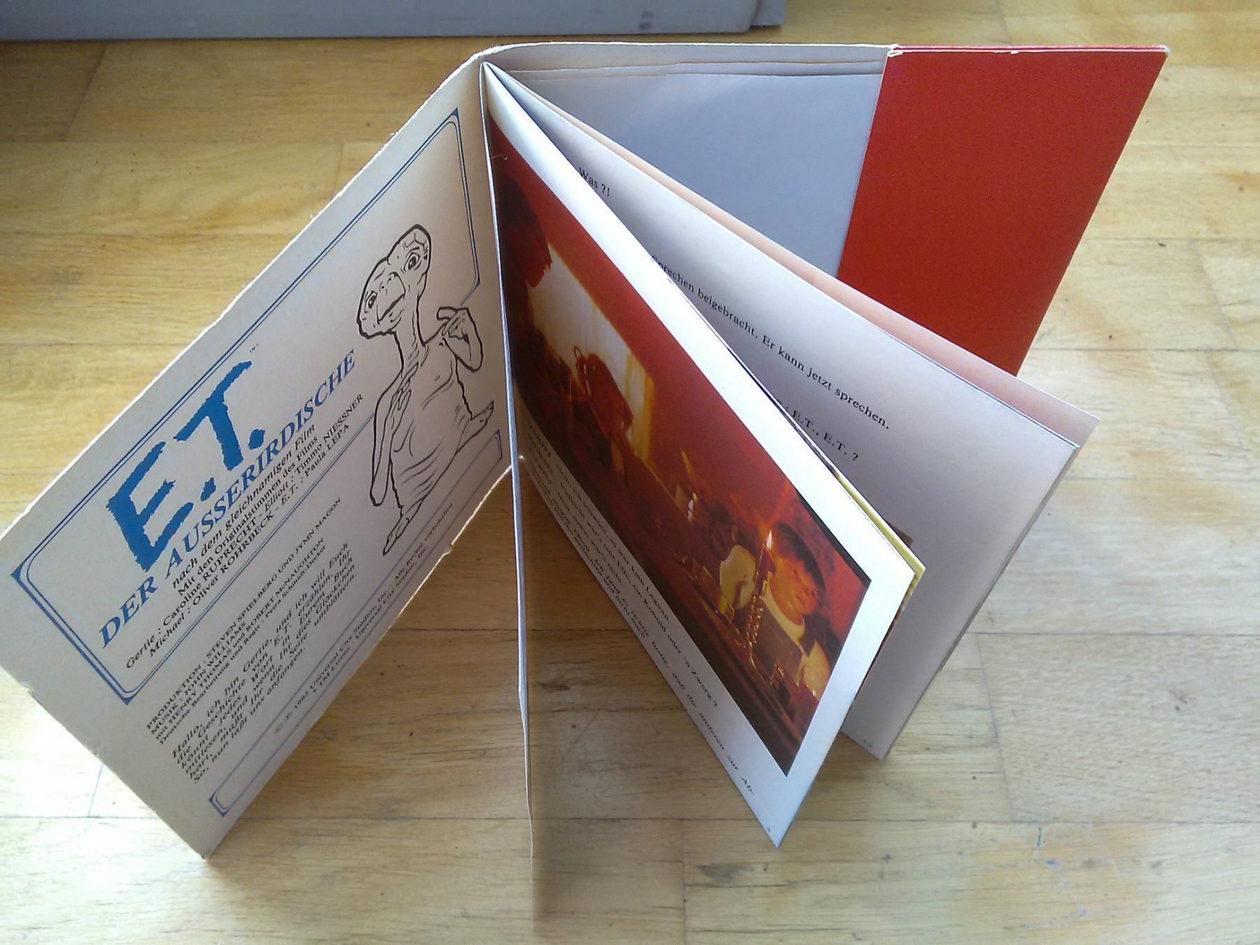 Schallplatten: E.T. Mini Bilderbuch-Schallplatte  '1983 – Gebraucht aus St. Gallen von elk2021 2