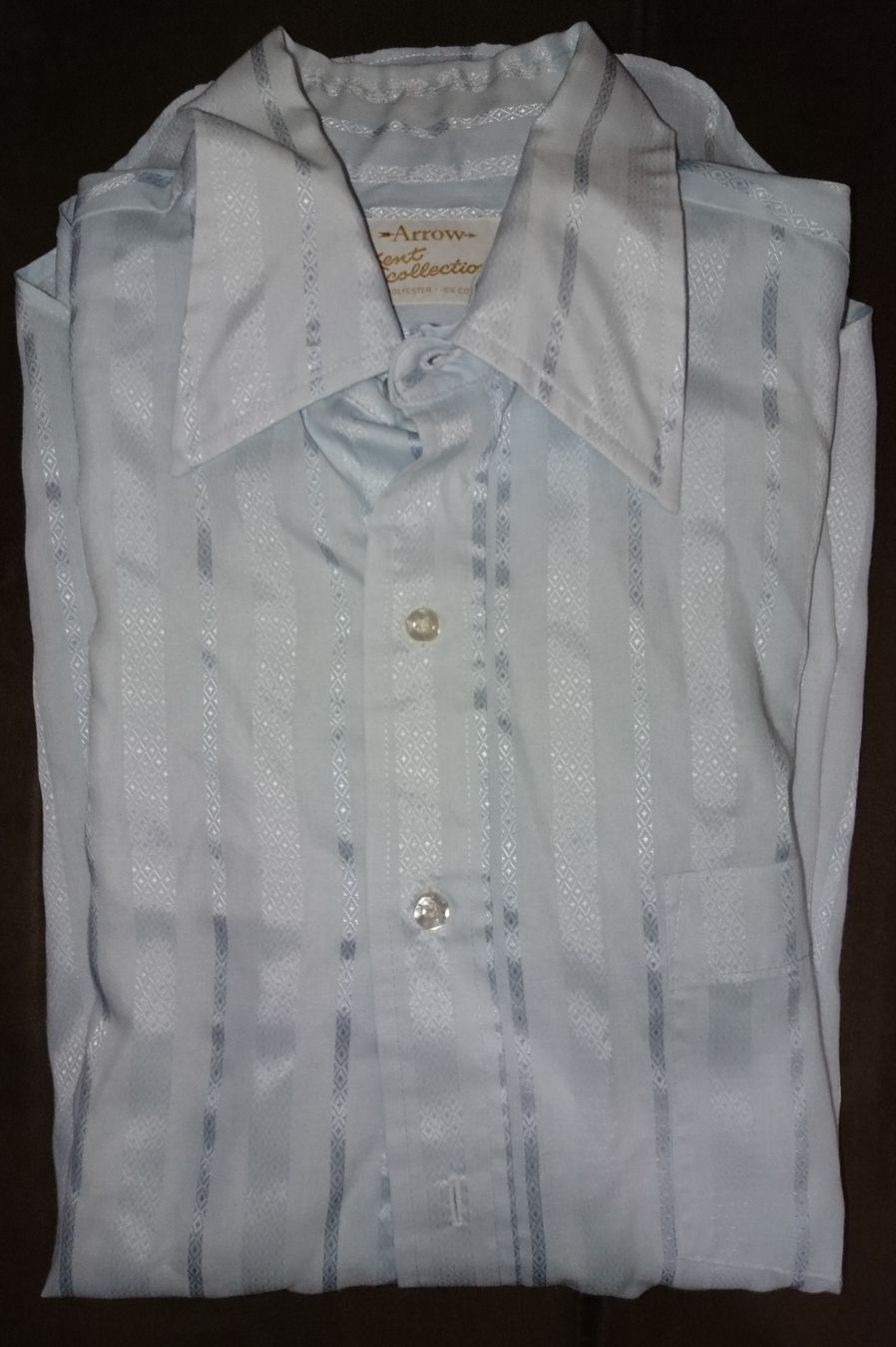 Camicie: Chemise bleue pâle à motifs – Nuovo (secondo la descrizione) da Châtelaine venduto da Gio54321 2