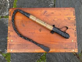 schöne alte Kamelpeitsche