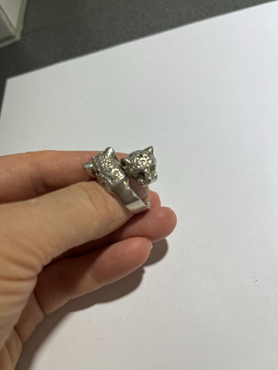 Bagues: Silber Ring Panther Kopf – D'occasion à Rothenburg par sla_rn6q