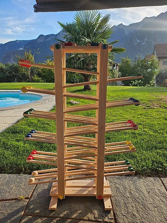 Spielzeuge: double circuit géant en bois, dès 3 ans – Gebraucht aus Noville von Laraclochris 1