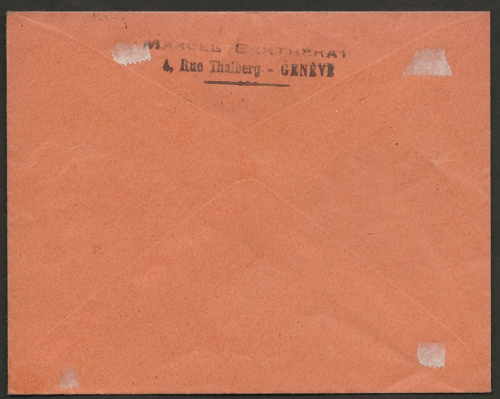 Tutti i francobolli: Flugpost Schweiz 1932 Genf Lyon FDC Luftpost – Usato da Au ZH venduto da xelagreb01 1