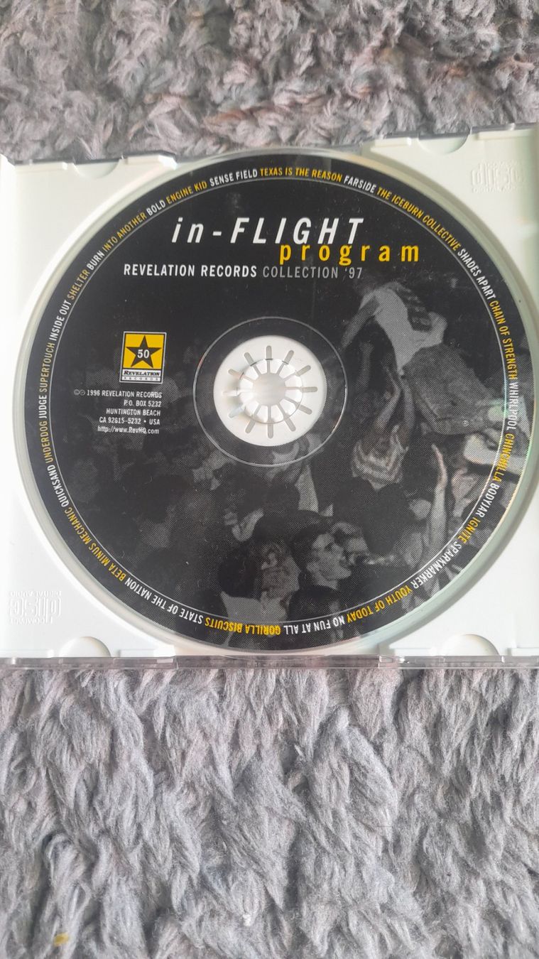 CD: IN FLIGHT PROGRAM   REVELATION RECORDS   COLLECTION 97  CD – Usato da Wetzikon ZH venduto da Ramones01 2