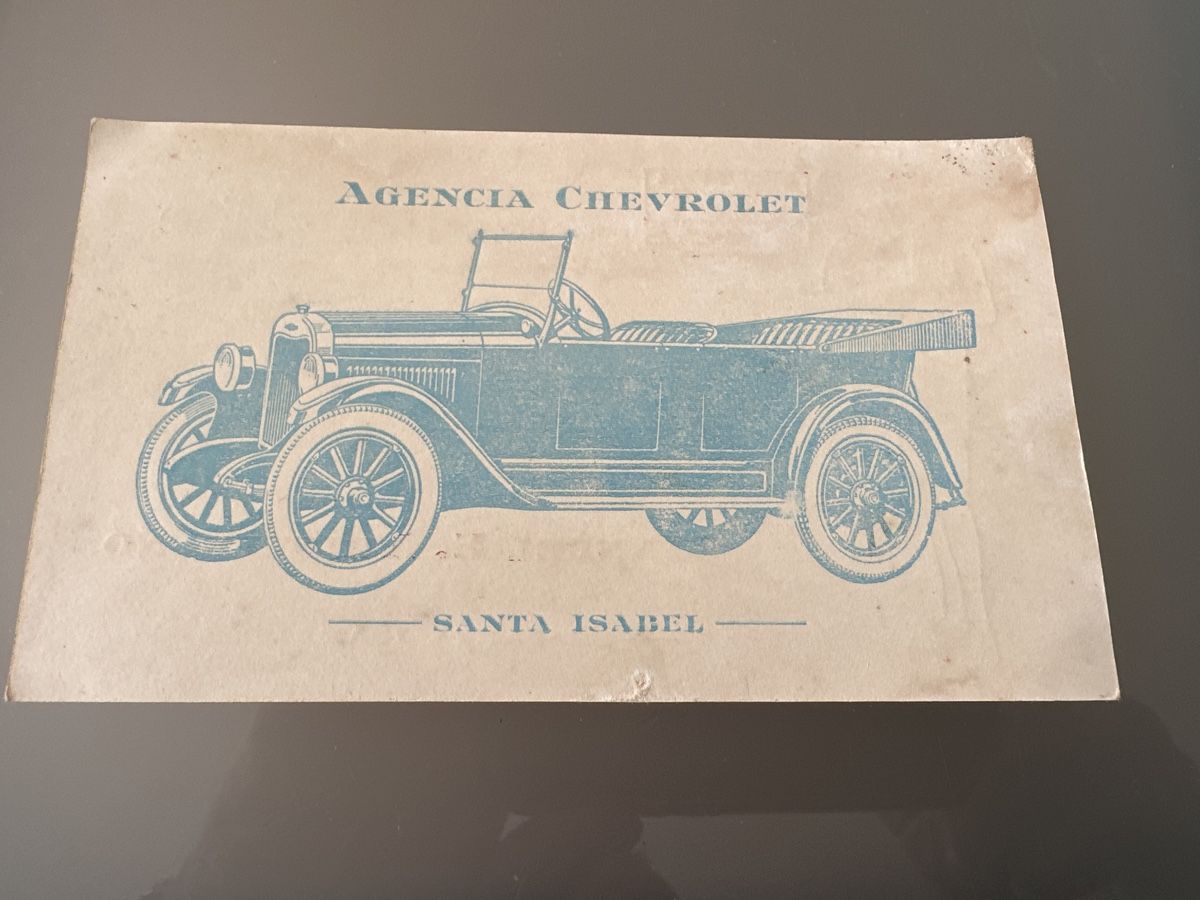Ansichtskarten: Chevrolet - Santa Isabel argentina – Gebraucht aus Morbio Inferiore von Ecod