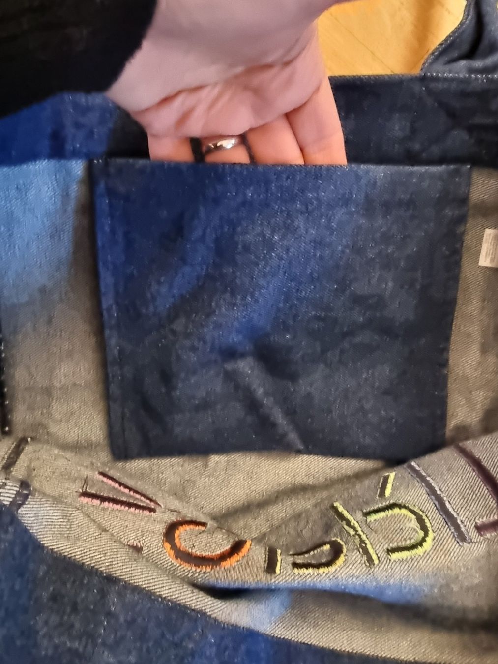 Esprit Borse da donna: Cabas en jean ESPRIT – Nuovo (secondo la descrizione) da Veyrier venduto da Leilazizou 4