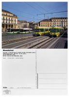 Neuchâtel Place Pury transN Bus Trolleybus Bahn Littorail