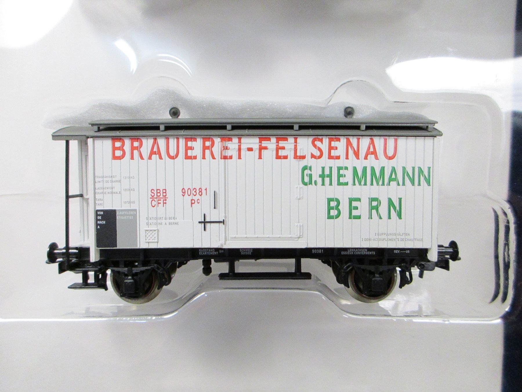 Liliput Modelleisenbahnen: Liliput H0 240154 SBB CFF Oldtimer-Bierwagen-Set (AC) – Neu und originalverpackt aus Olten von Heinrich875 5