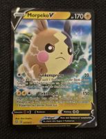 MORPEKO V 037/072 GLÄNZENDES SCHICKSAL POKEMON 2021 DEUTSCH