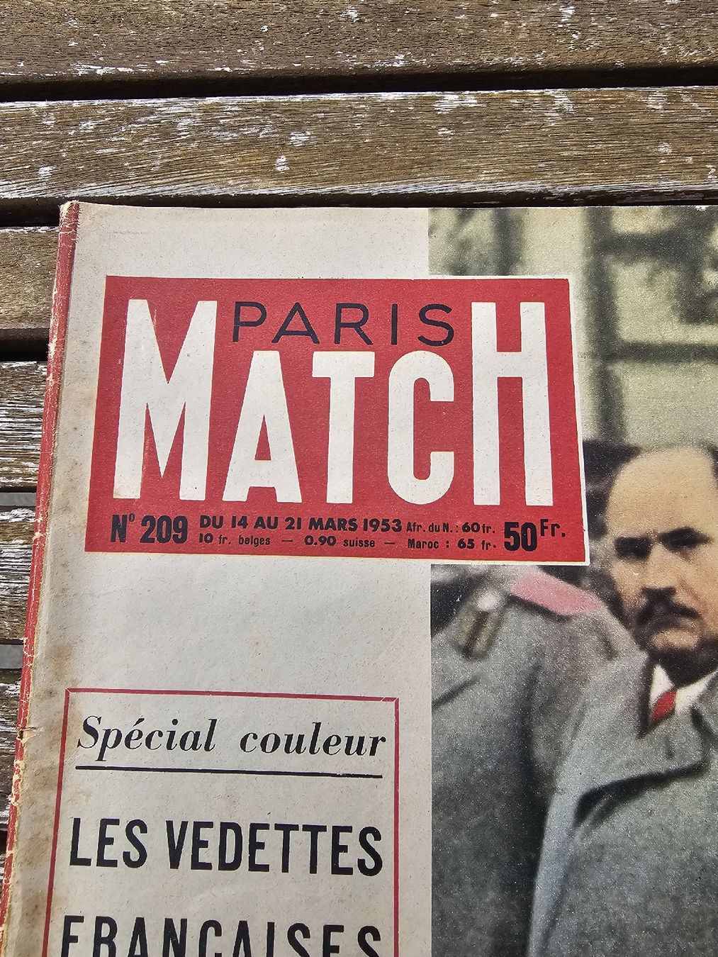 Riviste & Magazine: Paris Match de mars 1953 – Usato da Pampigny venduto da Calypso06 2